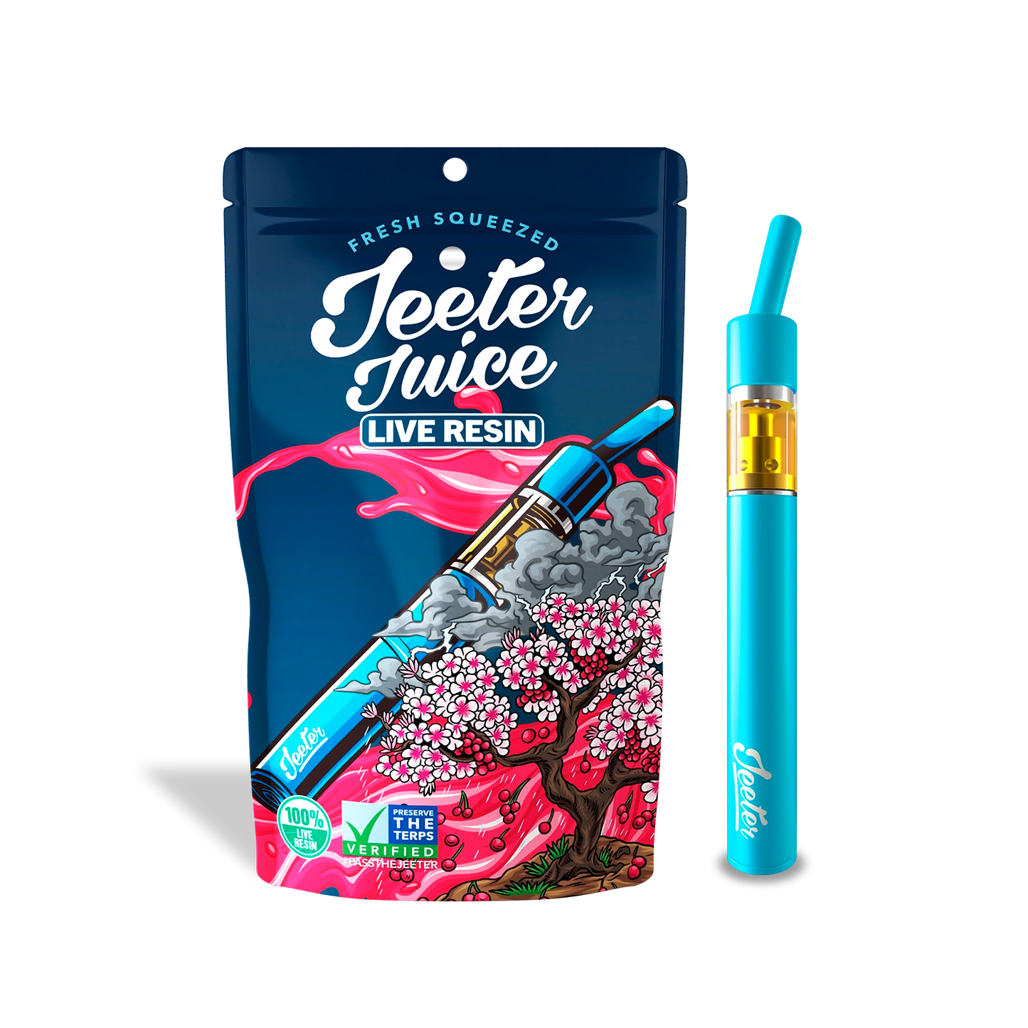 JEETERZ JUICE ( PRE-FILLED 1ML THC VAPE PEN)