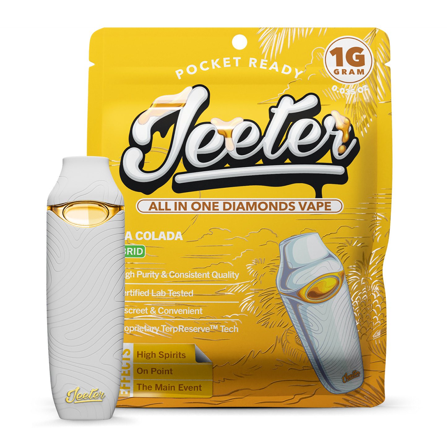 JEETERZ ( 1ML PRE-FILLED THC VAPE PEN )